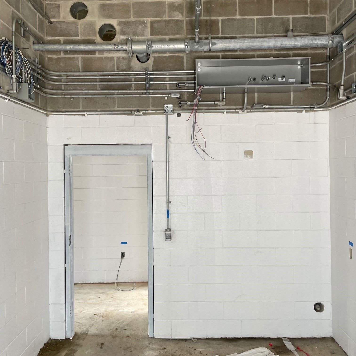 Above Ceiling Electrical Conduits Boxes